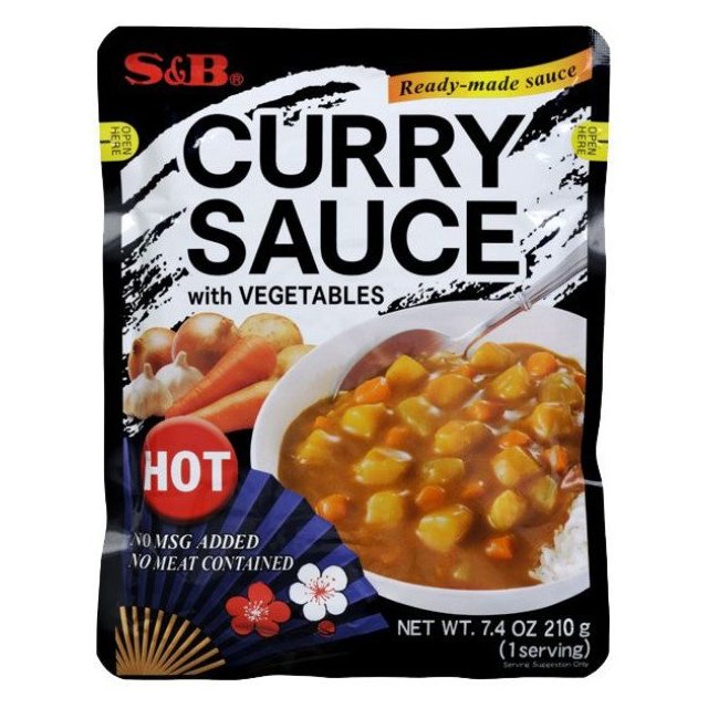 S&B Curry sauce hot