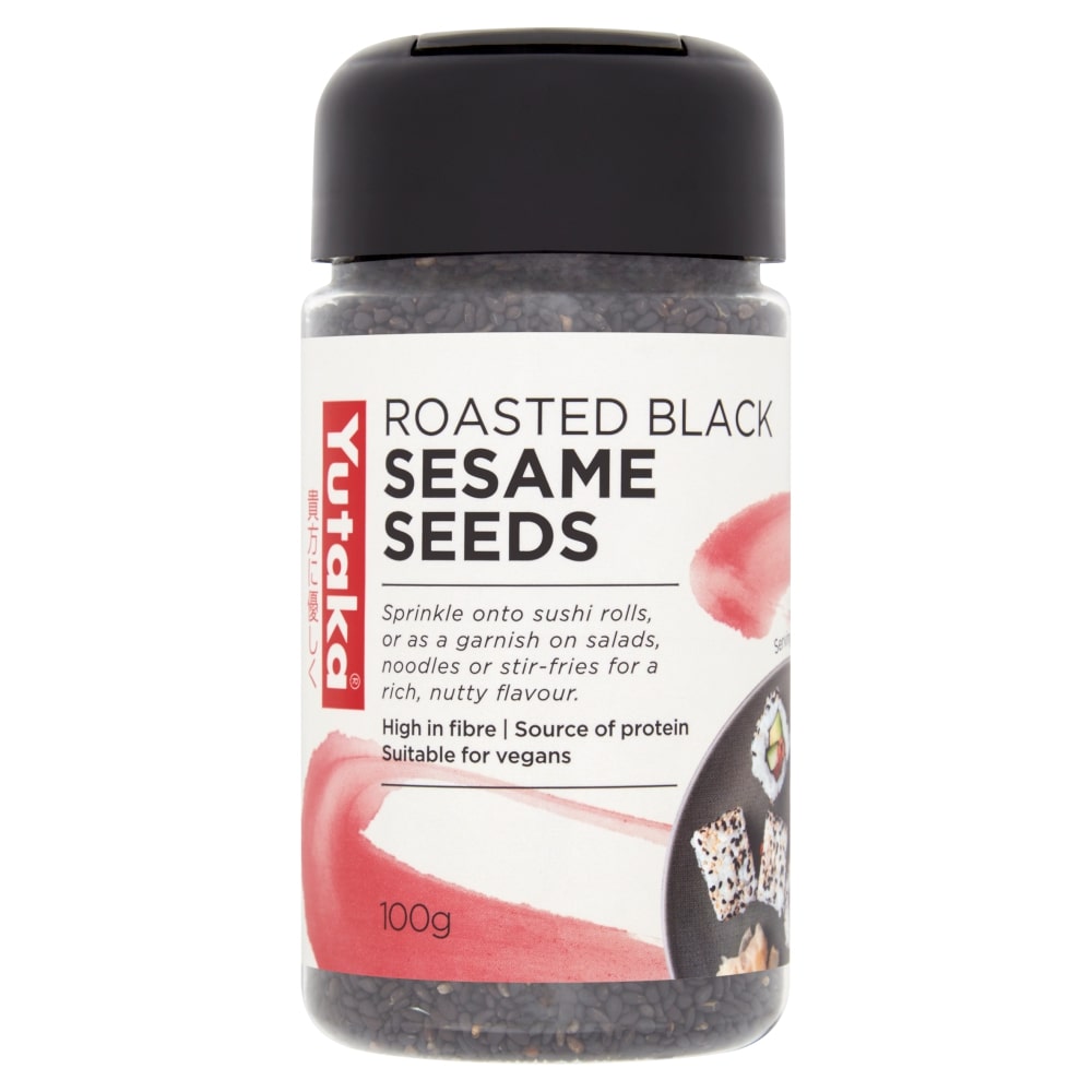 Pražená černá sezamová semínka 100g